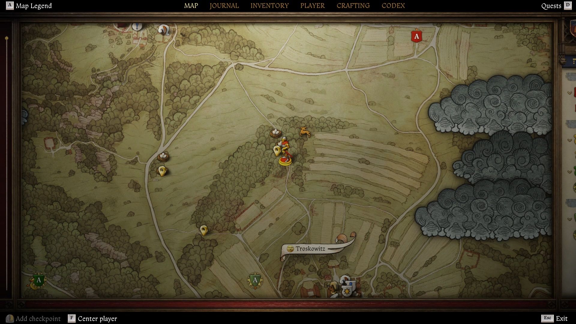 Kingdom Come Deliverance 2 Belladonna on Map