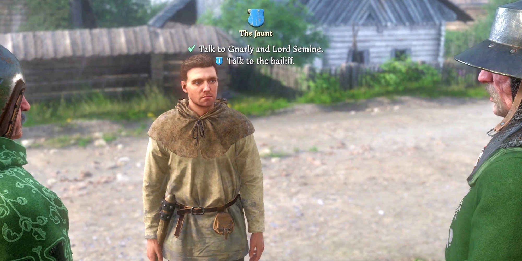 Kingdom Come Deliverance 2 Henry very clean wearing sack clothes.