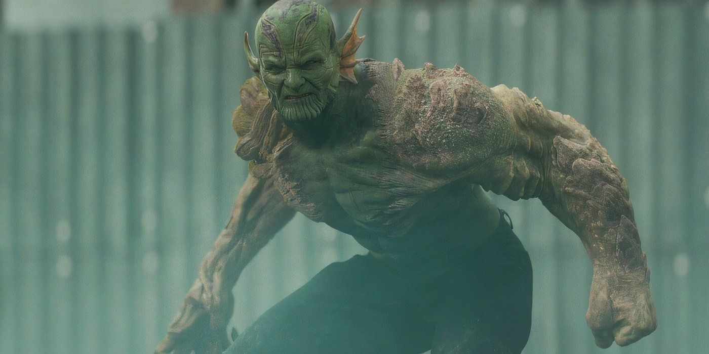 Kingsley Ben-Adir's Gravik in Super-Skrull form using Groot's powers in Secret Invasion (2023)