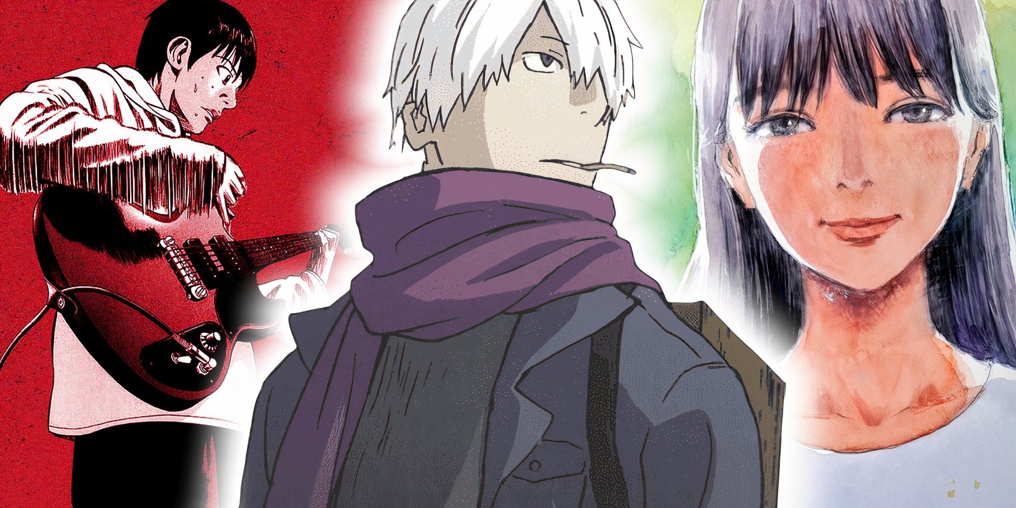 Koyuki and Seiko with Shinra in the middle