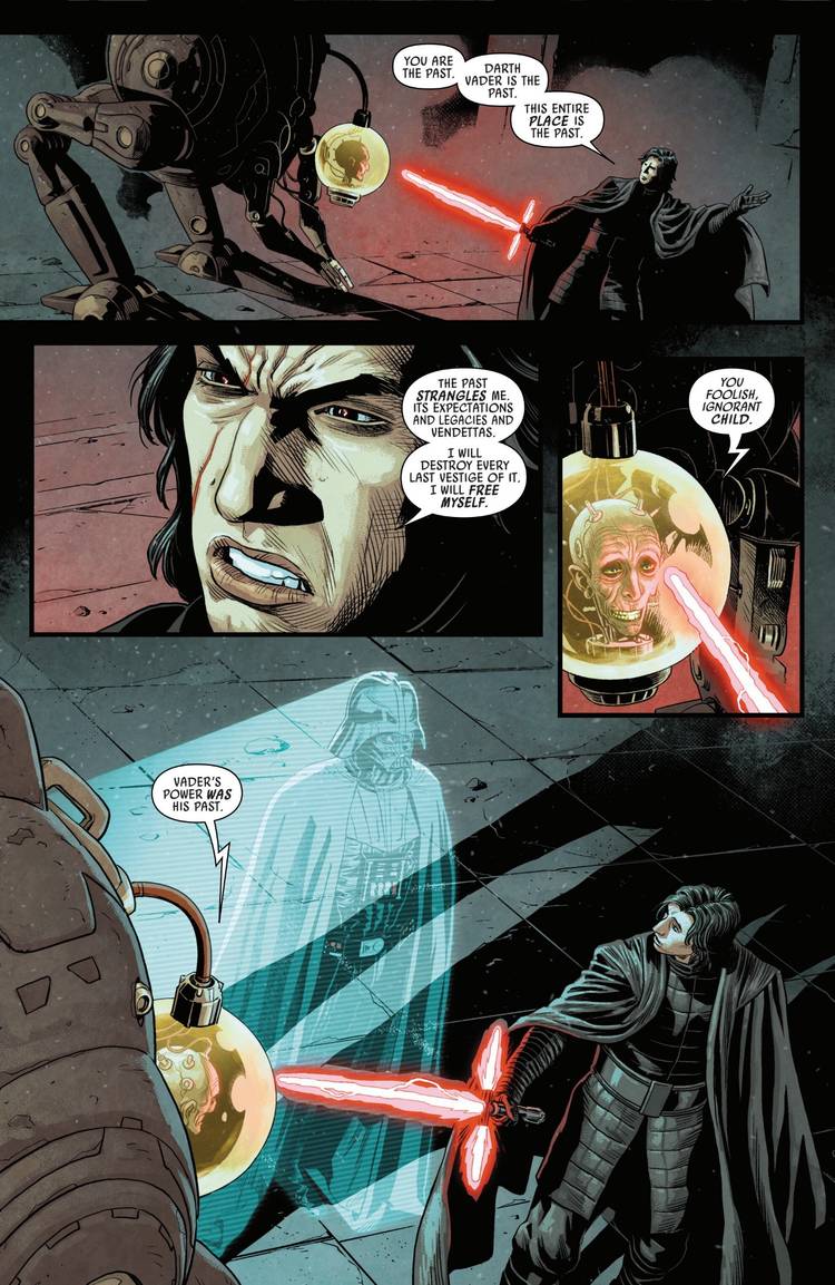 Kylo Ren Learns The Truth About The Past