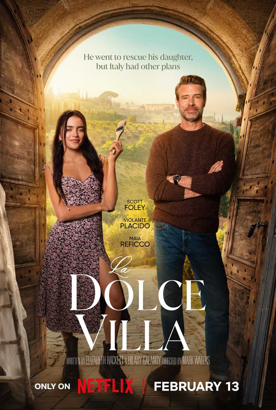 La Dolce Villa 2025 Netflix Poster