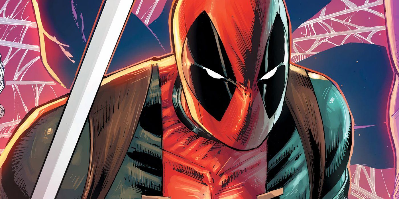 Liefeld&rsquo;s Deadpool on the cover of Deadpool Team-Up 5, brandishing a katana.