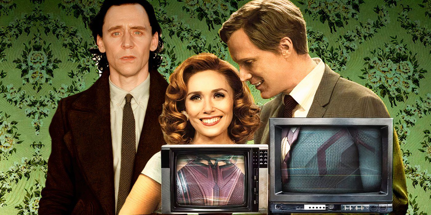 Loki and WandaVision with television