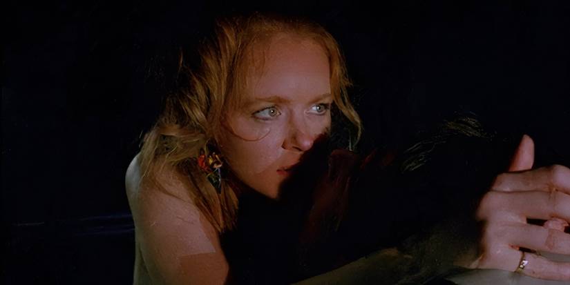 Diedre Kilgore as Dee-Dee and Carter Roy as Jimmy in Lovers Lane