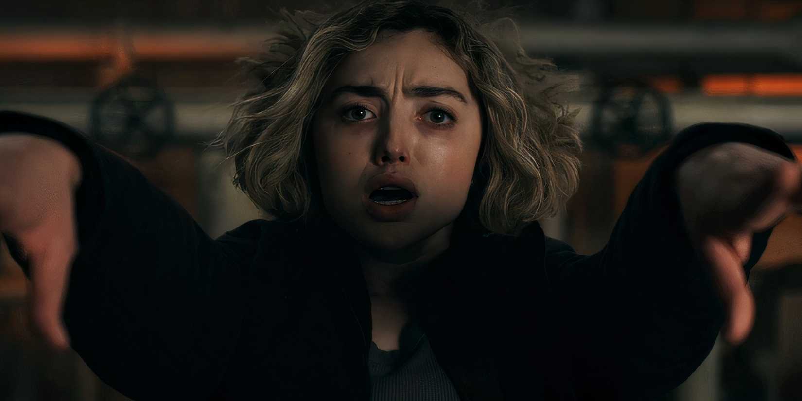 Actress Peyton List as Maddie in School Spirits season 2. 