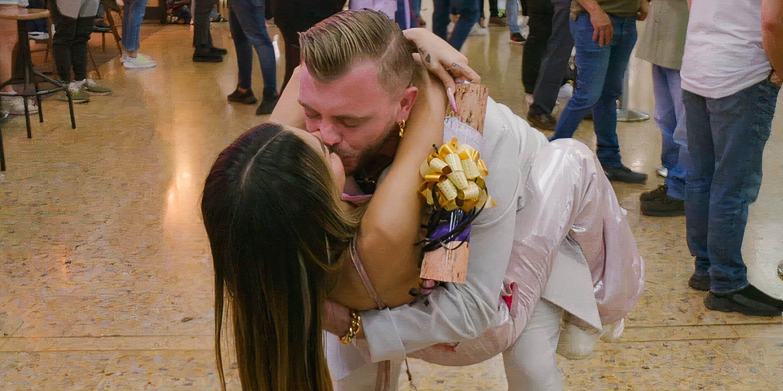 Madelein Perez and Luke Berry in 90 Day Fiance Love in Paradise 