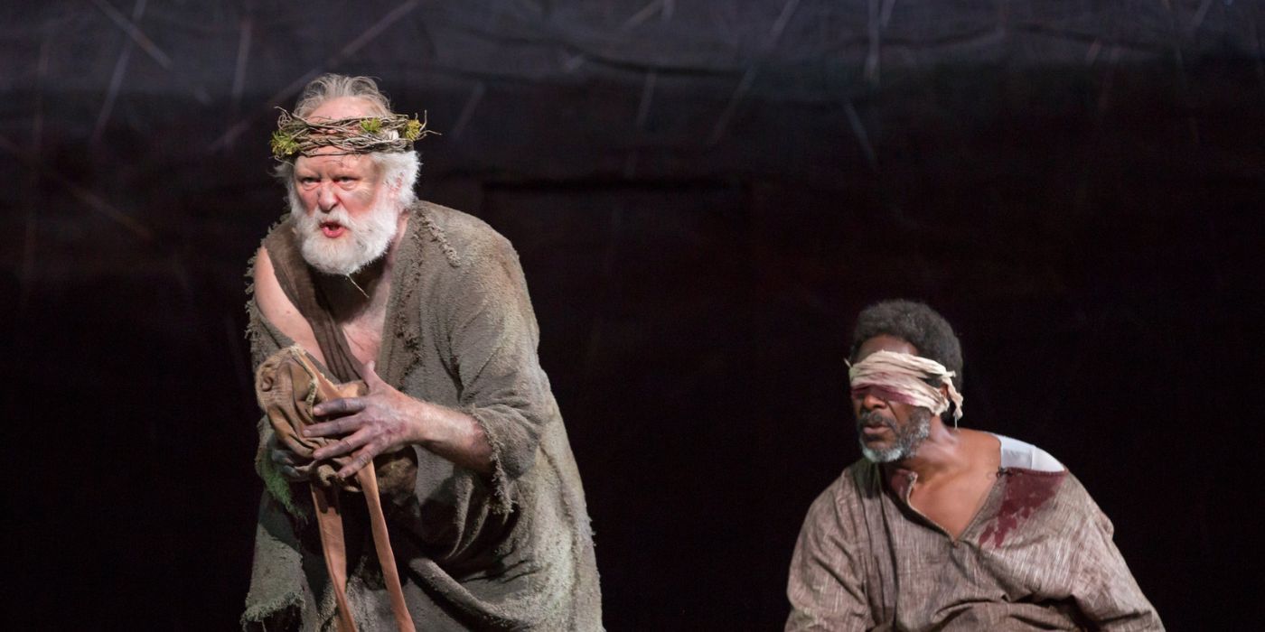 John Lithgow as King Lear