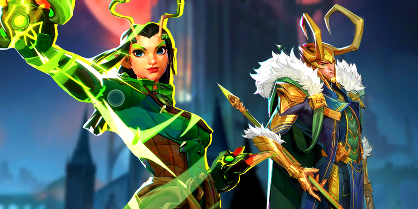 Image depicting Mantis and Loki from Marvel Rivals in front of the Central Park map