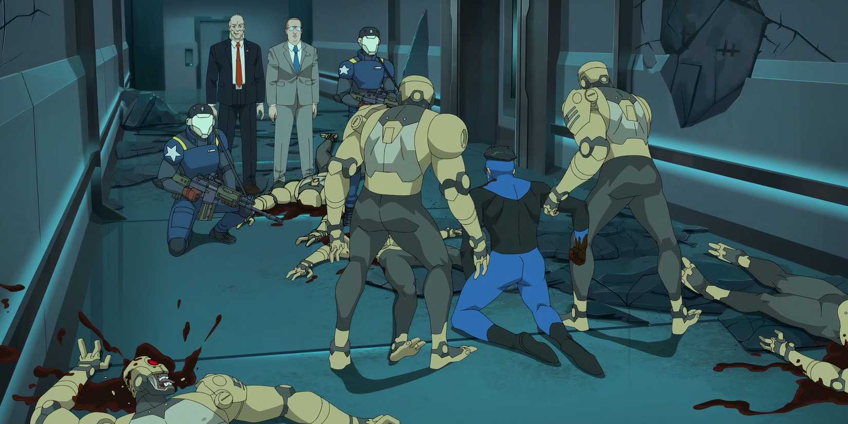 Terminated Invincible What D.A. Sinclair & Cecil Are Building In Invincible Season 3's Finale