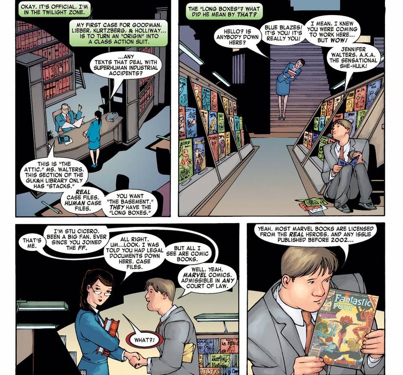 Marvel Comics are Admissible in Court