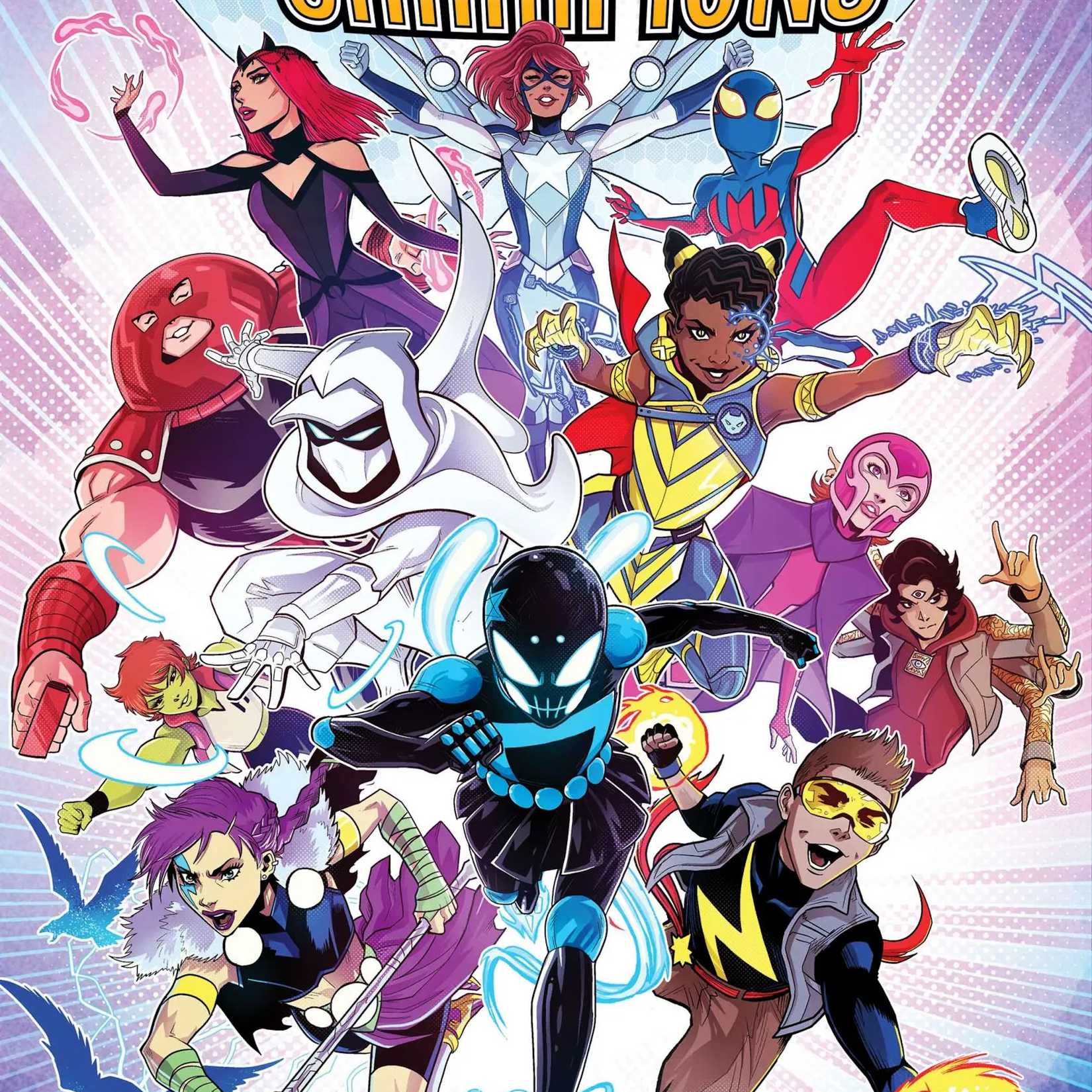 Marvel New Champions Heroes Revealed in Comic Promo Art