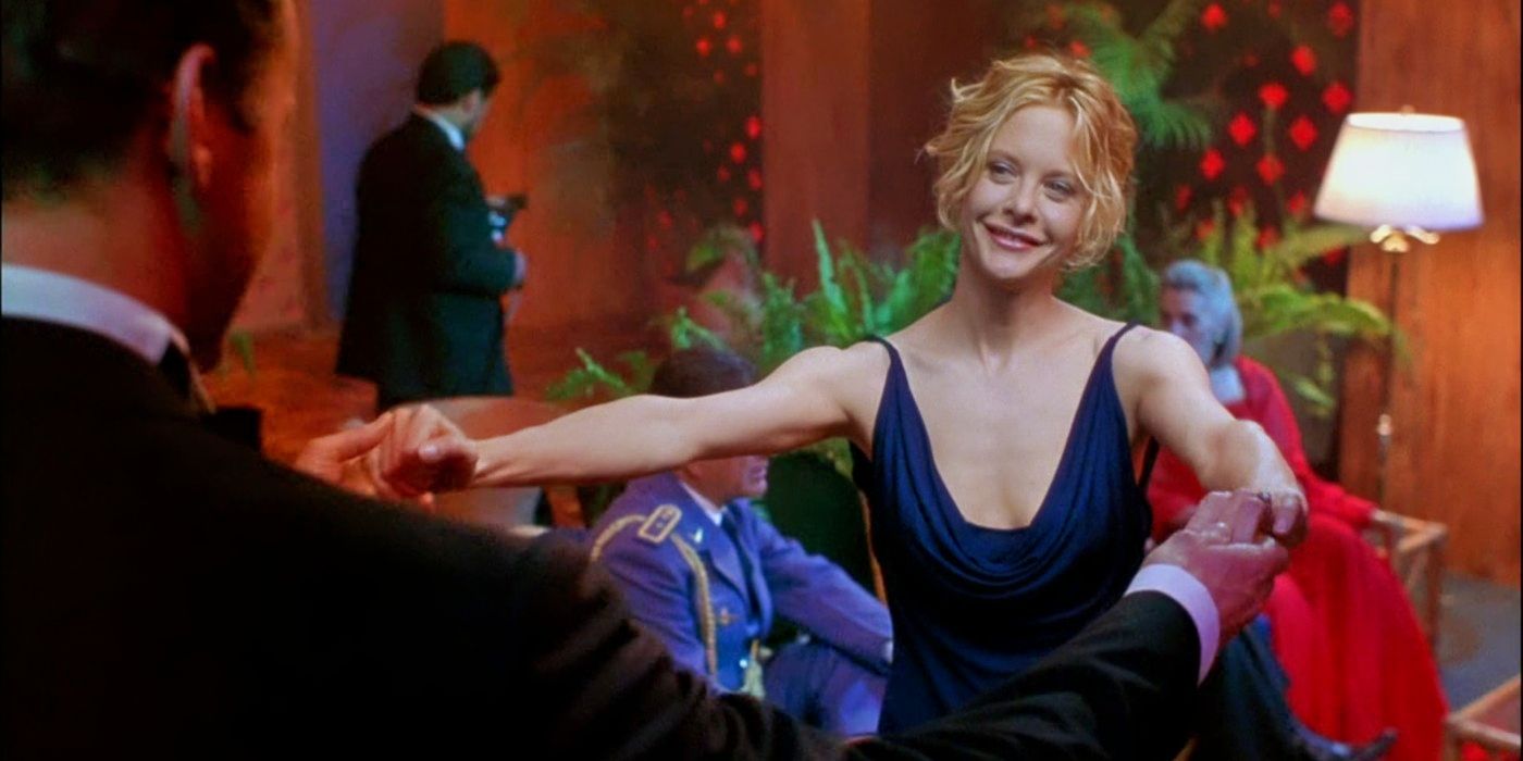 Meg Ryan dancing in Proof of Life