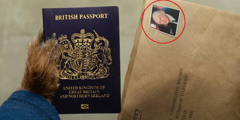 Michael Bond in a picture in Paddington in Peru