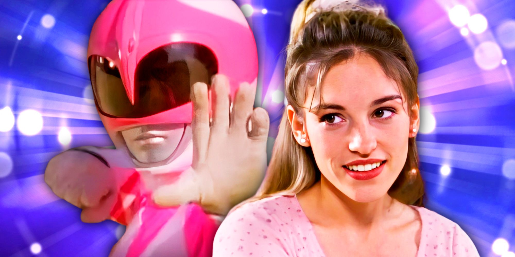 Custom image of Kimberly as the Mighty Morphin Pink Ranger in Power Rangers
