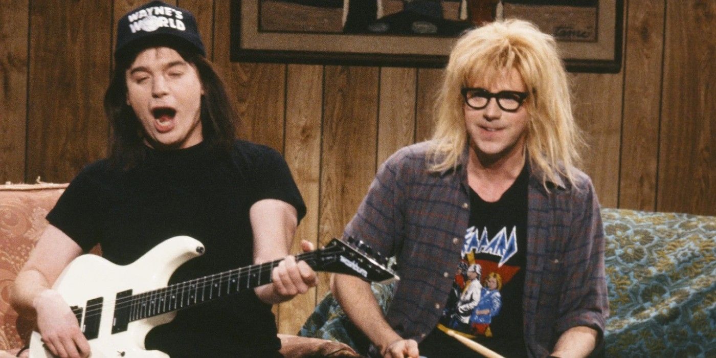 Mike-Myers und Dana-Carvey-Wayne-Welt-Snl-Sketch