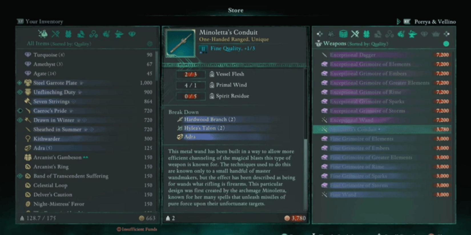 Minoletta's Conduit in Avowed