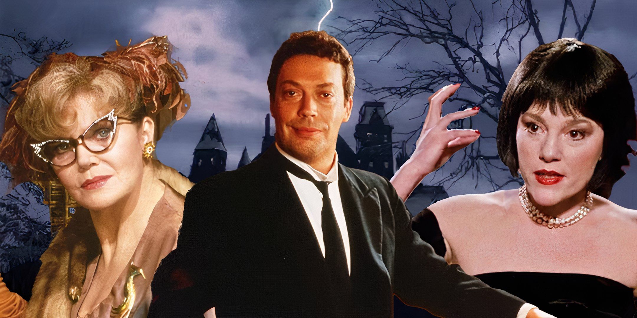 Miss Peacock, Wadsworth and Mrs White from Clue