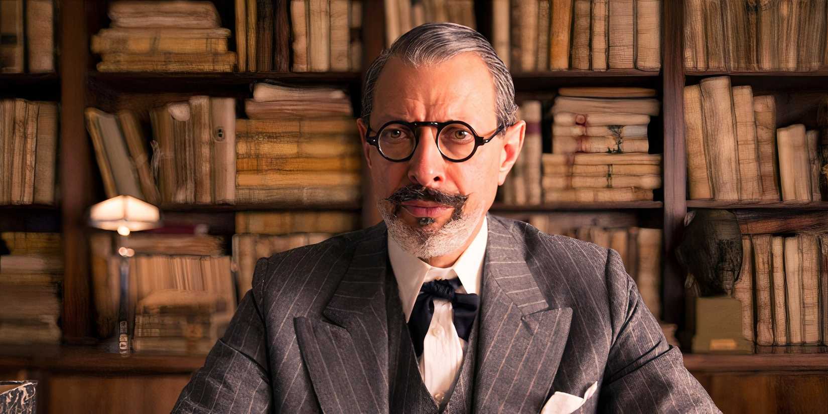 Jeff Goldblum in The Grand Budapest Hotel