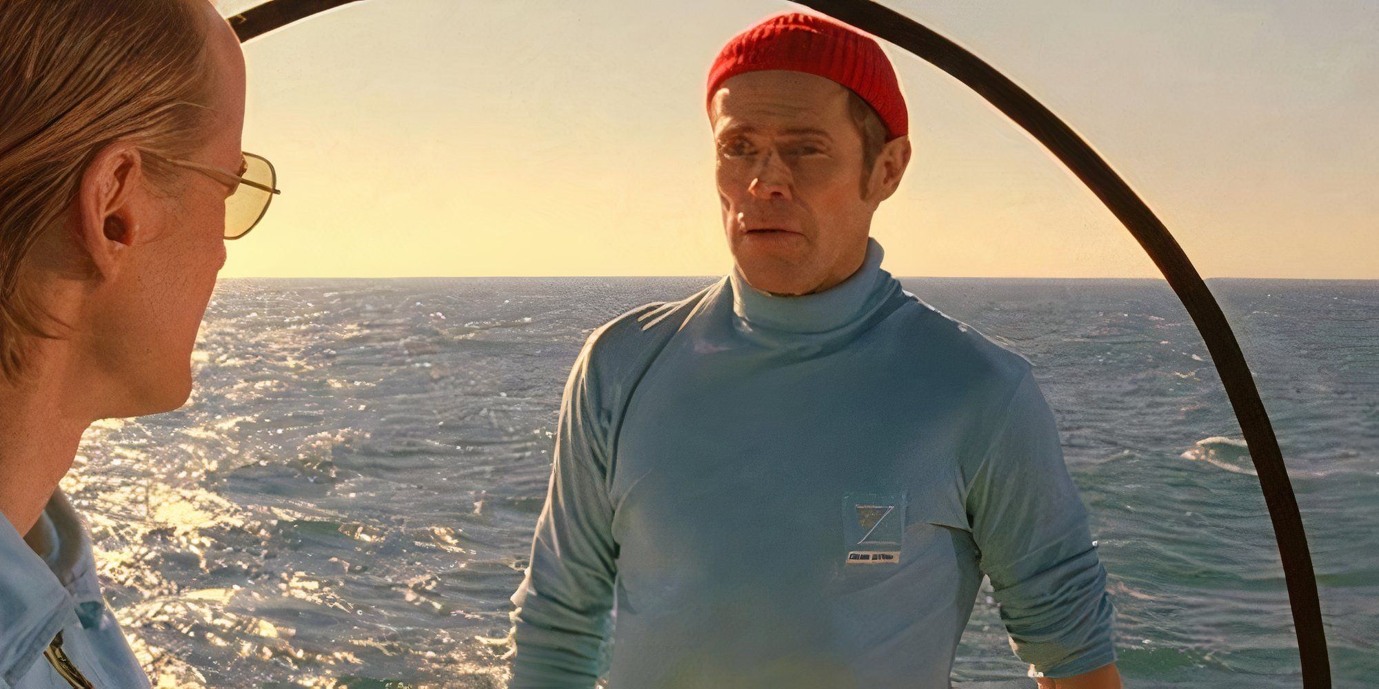 Willem Dafoe in The Life Aquatic with Steve Zissou