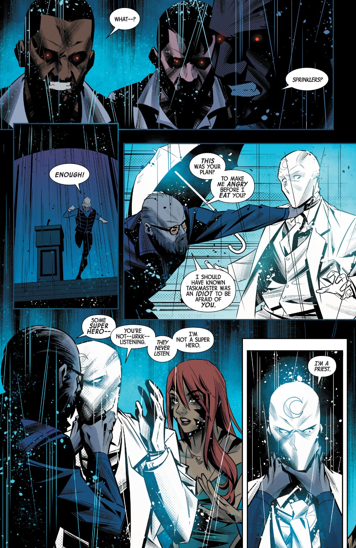 Moon Knight Reminds Everyone That He Is A Priest