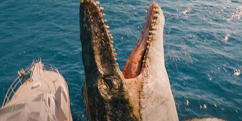 Mosasaurus in Jurassic World Rebirth