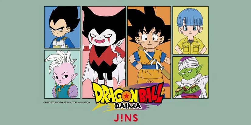 Dragon Ball and JINS eyewear collaboration featuring Daima exclusives