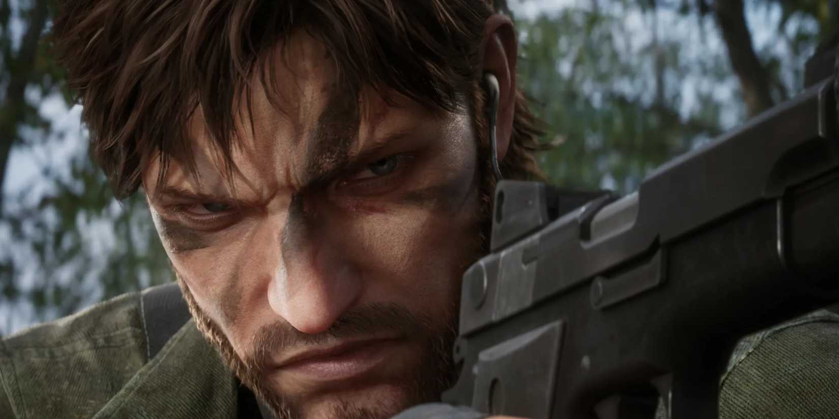 Naked Snake takes aim in Metal Gear Solid Delta Snake Eater