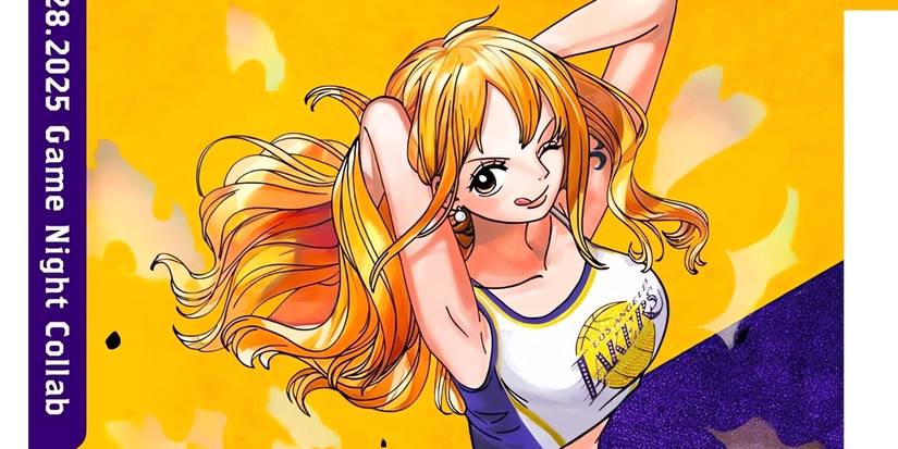Nami wearing the uniform while posing for a photo.