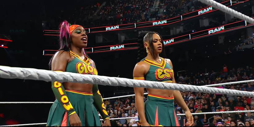 Naomi and Bianca Belair Feb 17 2025 WWE Raw