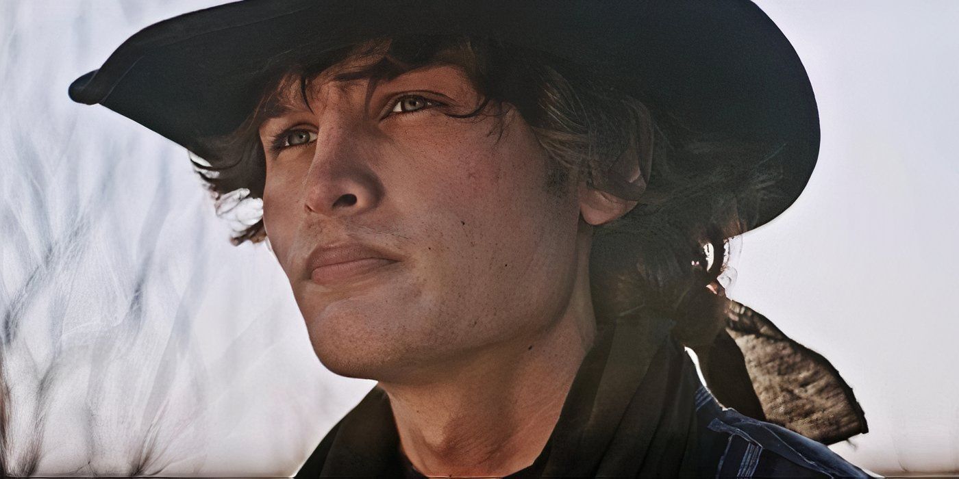 Jasper Jones looks on in a cowboy hat in King Ivory