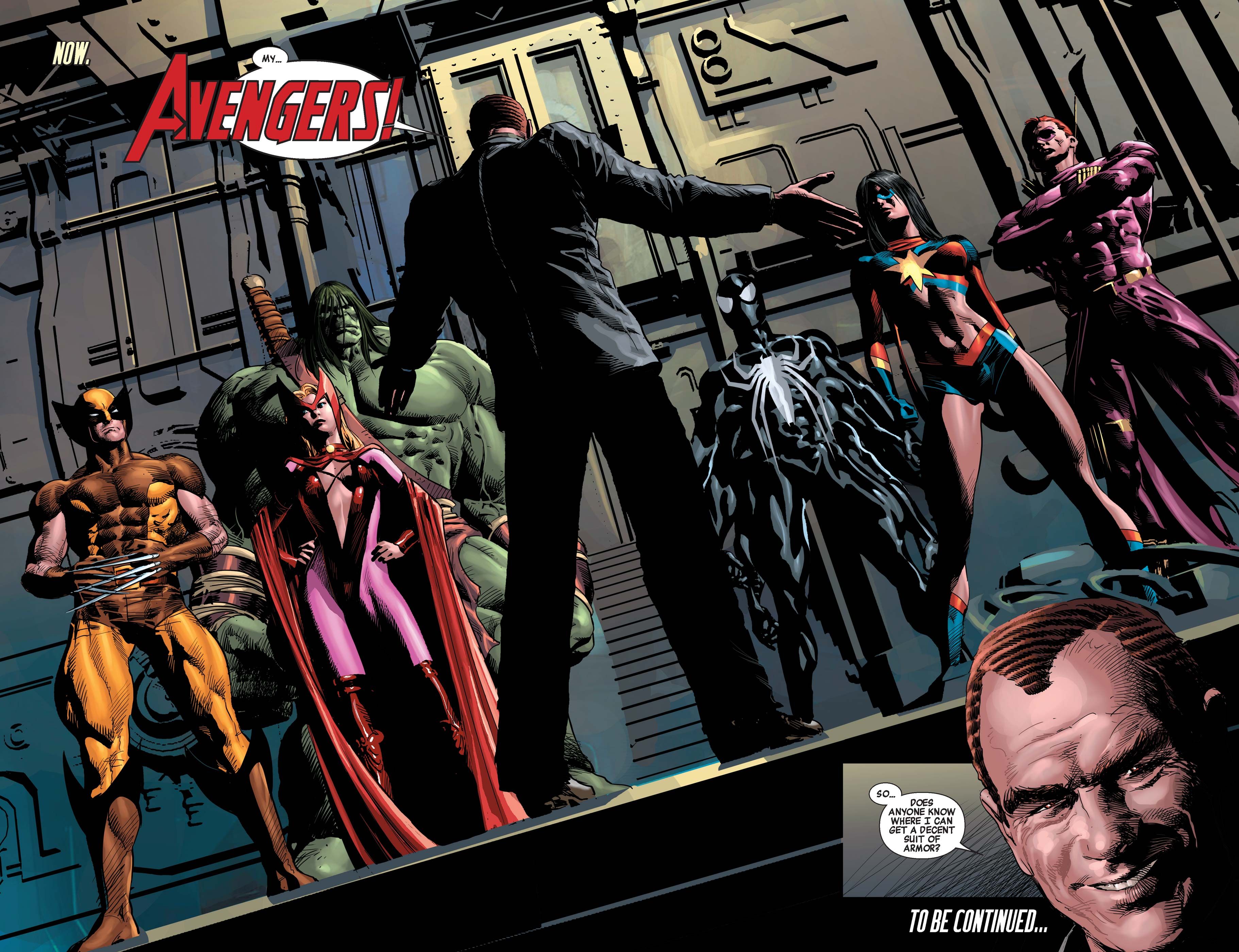 Norman Osborn brings together the Darks Avengers in New Vingers Vol 2 #18