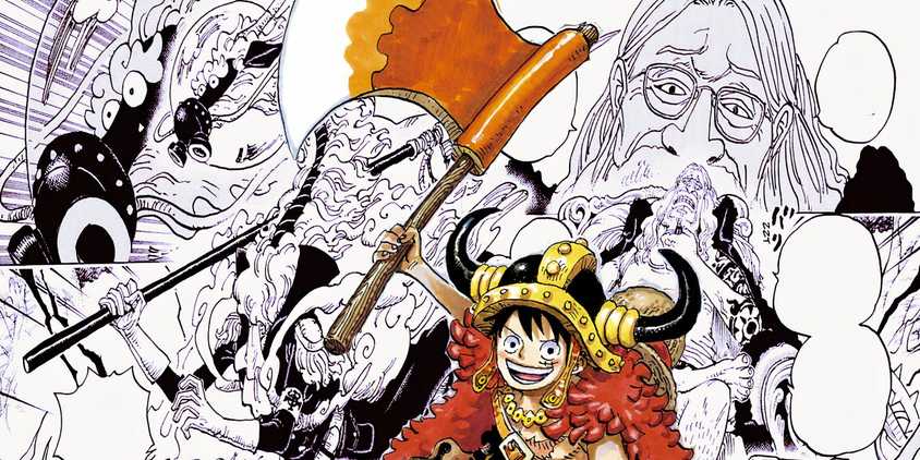 Feature header for One Piece chapter 1140