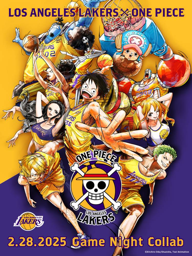 ONE PIECE Limited Edition Lakers Poster resized