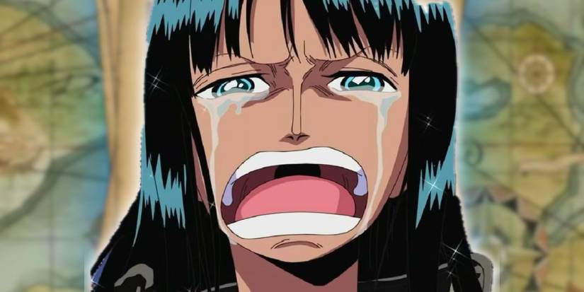 Nico Robin Crying I Want To Live