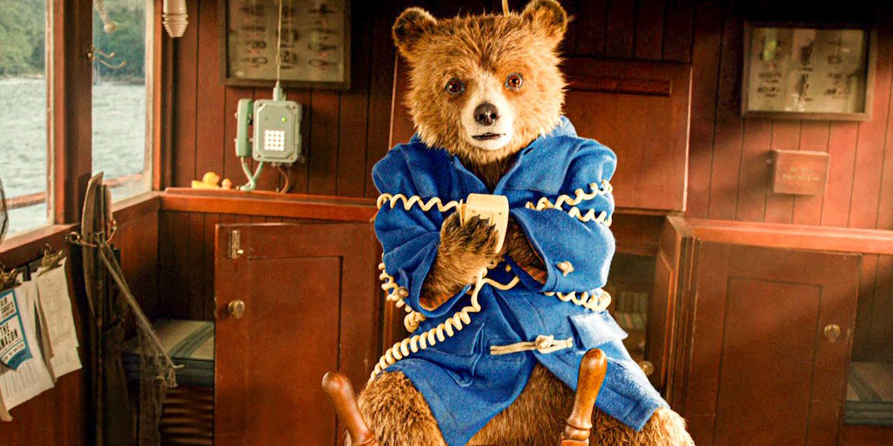 Paddington tied up with the ship&rsquo;s radio cable in Paddington in Peru