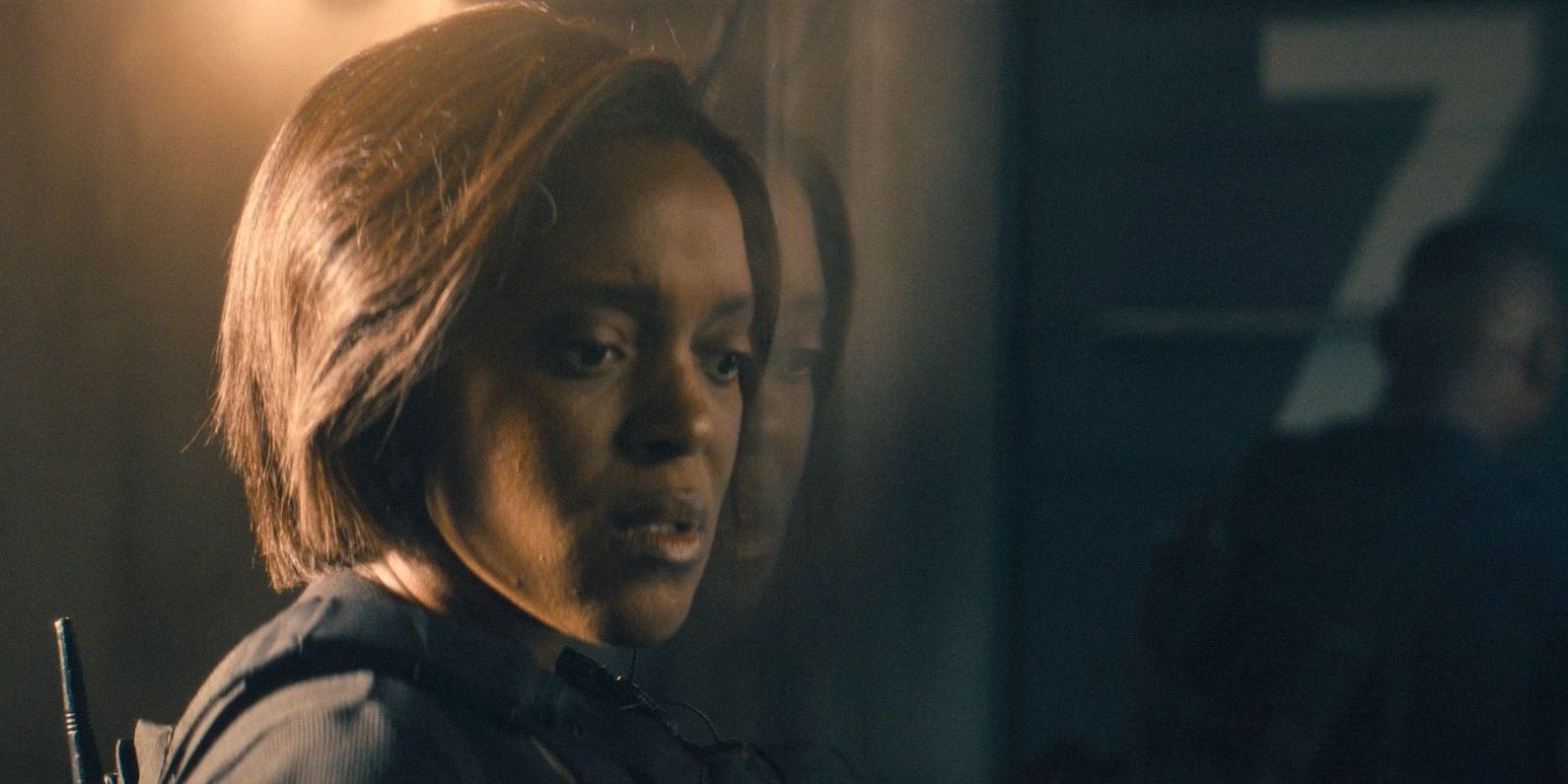 Robinson (Krys Marshall) remembers the day she arrived at the dome in Paradise (2025) Season 1 Ep 6