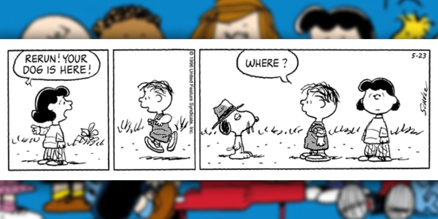 Rerun de Peanuts adota o irmão de Snoopy Spike