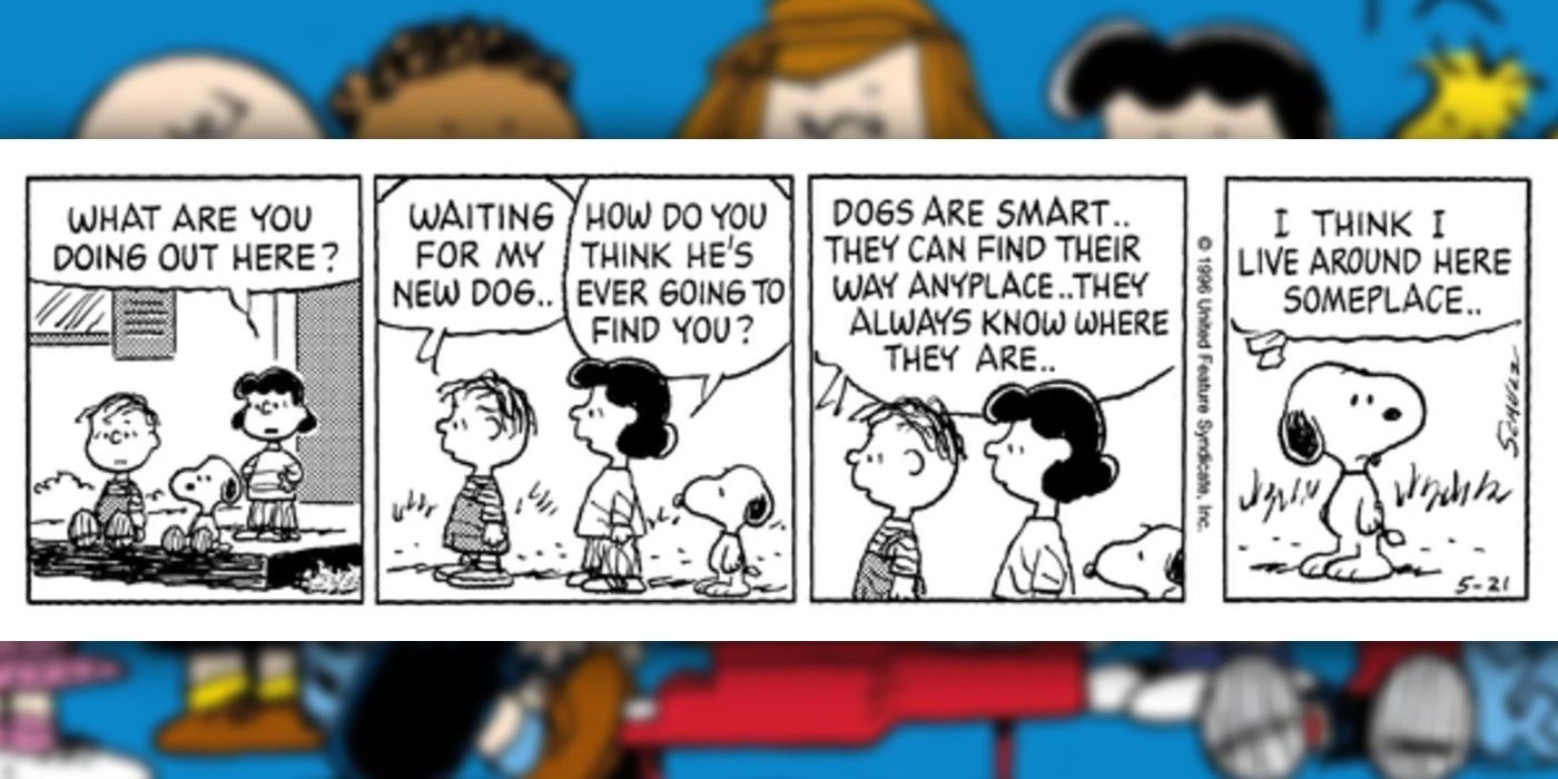 A reprise de Peanuts considera o irmão de Snoopy Spike 5