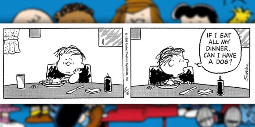 peanuts rerun wants a dog comic 3