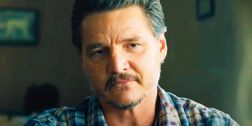 Pedro Pascal smirking in Freaky Tales
