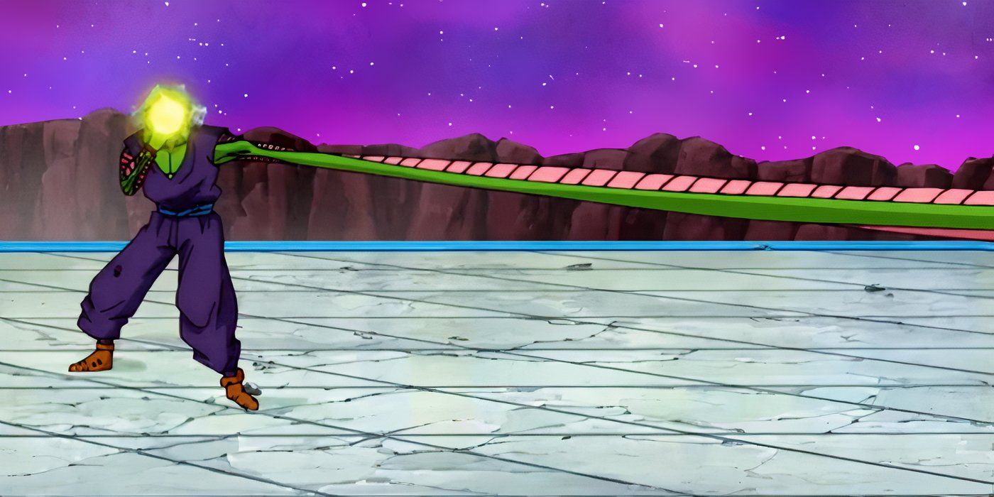 Piccolo întinde o mână prin arena în Dragon Ball Super