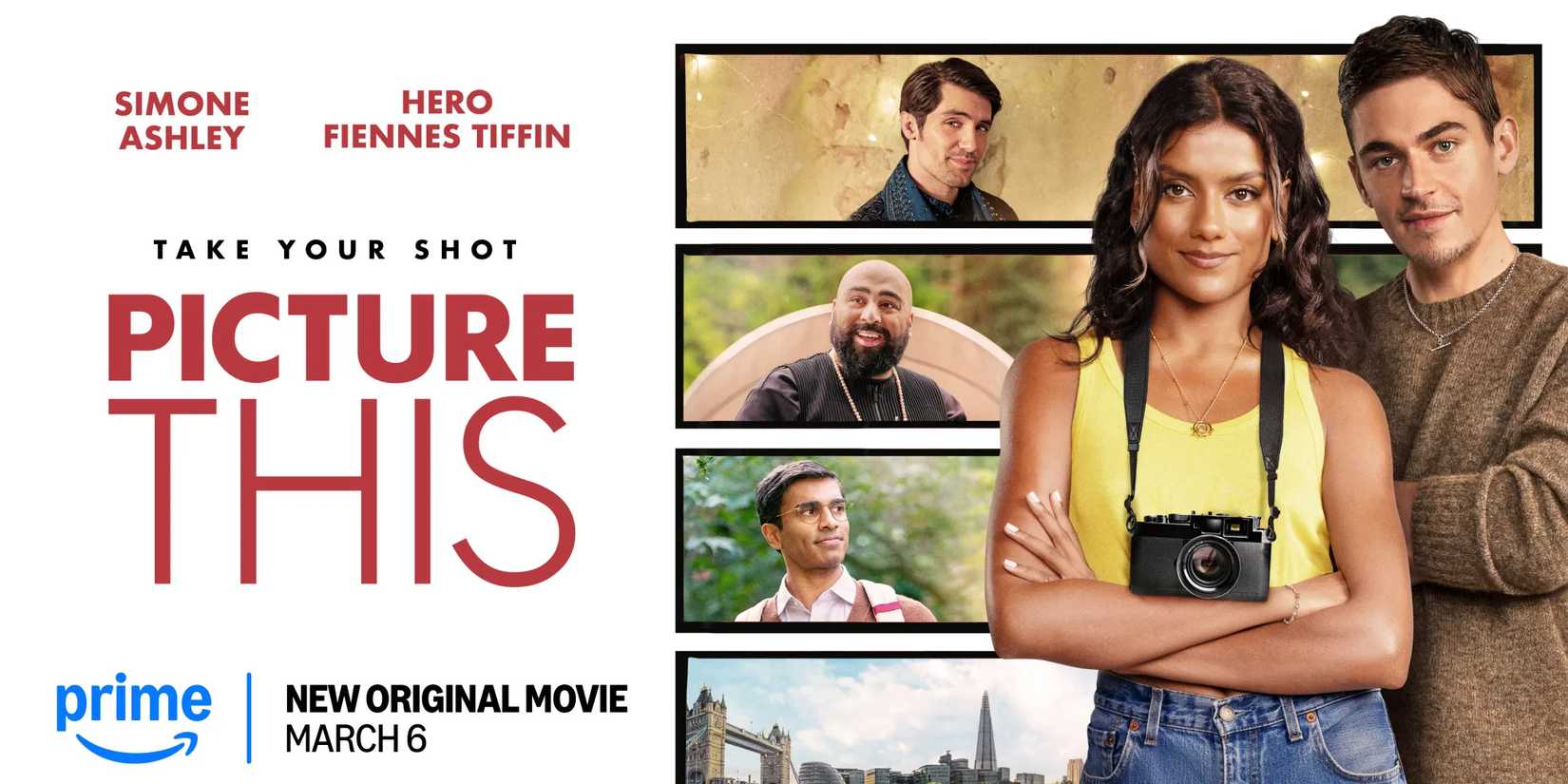Prime Video's Official Poster Of Picture This Starring Simone Ashley & Hero Fiennes Tiffin