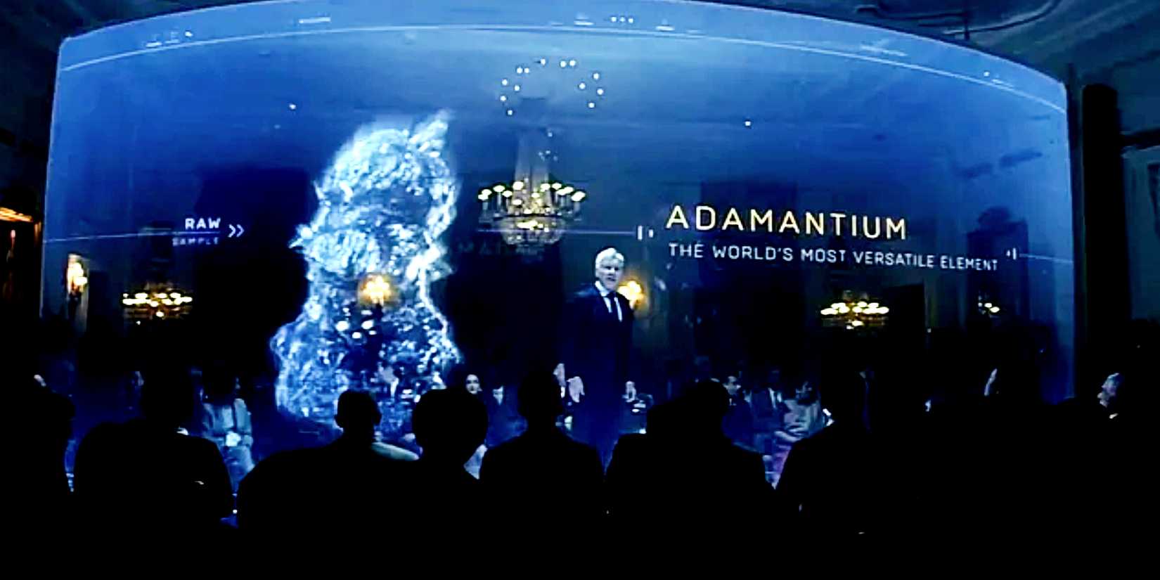 President Ross presents Adamantium in Captain America Brave New World