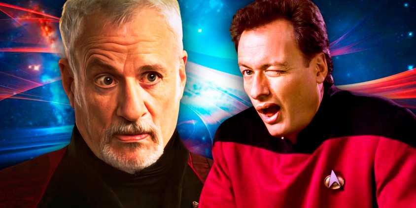 John de Lancie as Q in Star Trek TNG and Star Trek Picard