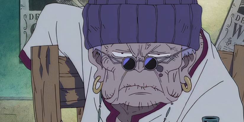 Raoul looking grumpy in the One Piece anime.