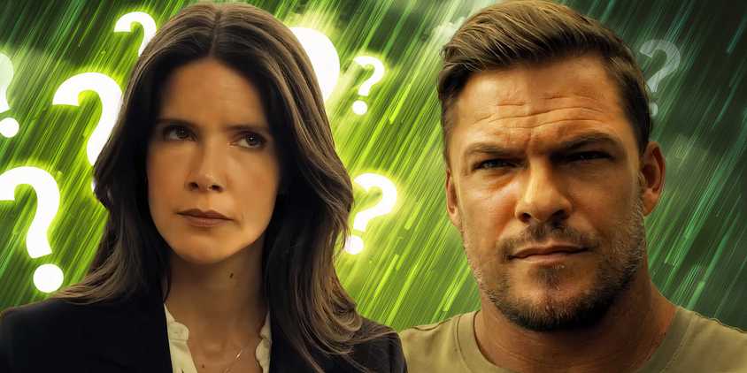 Jack Reacher and Susan Duffy in Reacher season 3