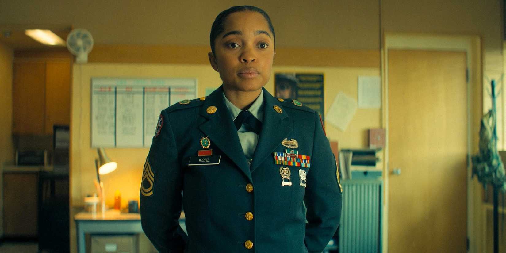 Dominique Kohl (Mariah Robinson) in Reacher Season 3 Ep 4