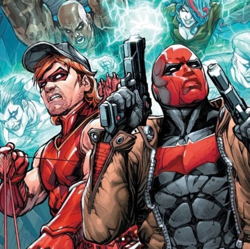 Red Hood Arsenal #6 mask with lips and nose