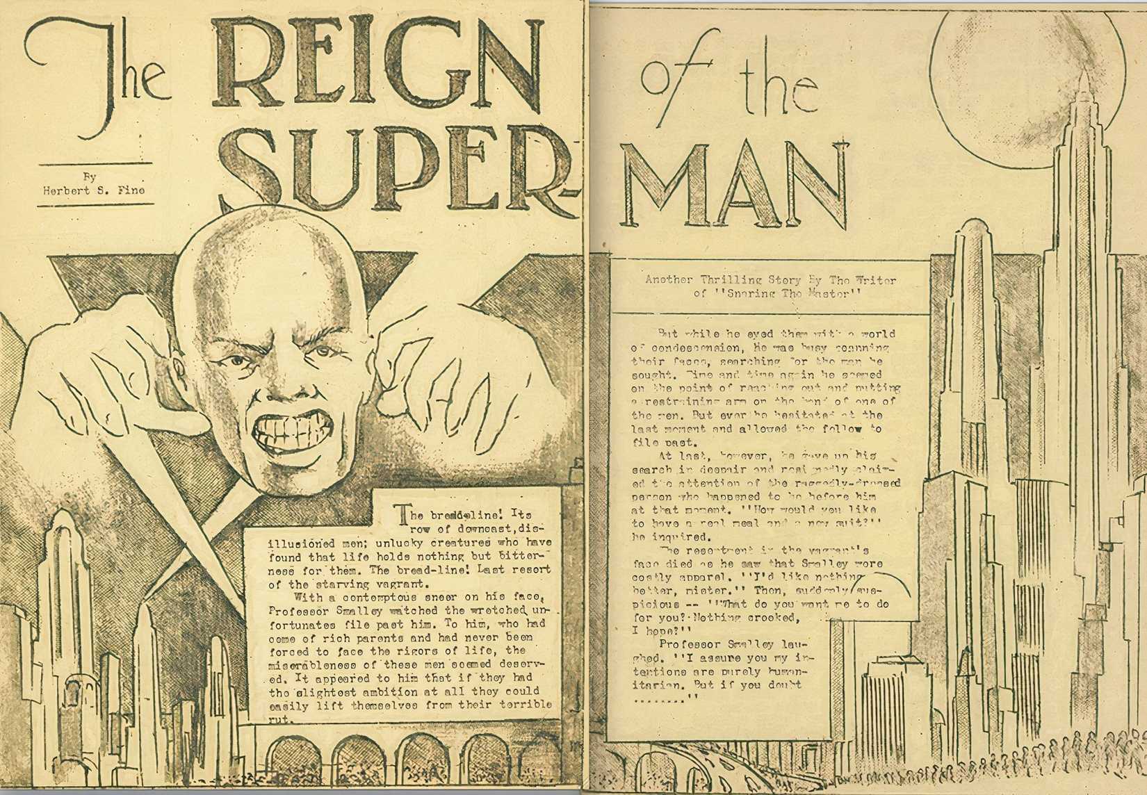 Reign of the Superman Original Story